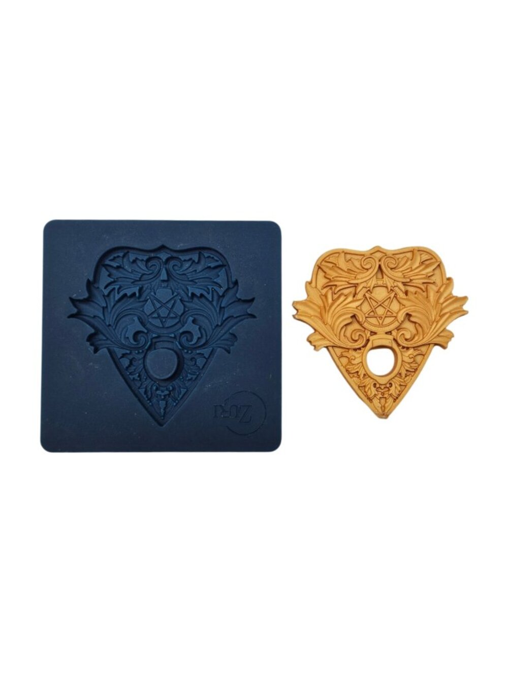 Ornate Planchette Silicone Mold